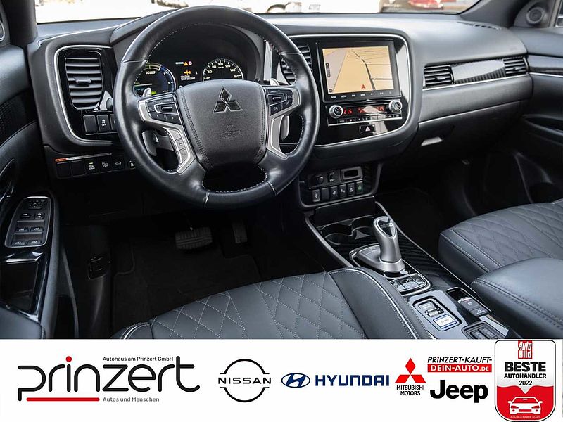 Mitsubishi Outlander PHEV Plus 4WD *8-fach*LED*CarPlay*Leder*Kamera*PDC*Navi*